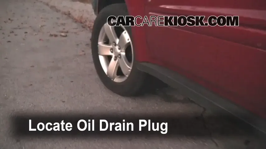 2006 Pontiac Torrent 3.4L V6 Oil Change Oil and Oil Filter